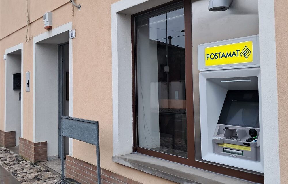 POSTE ITALIANE: UNO SPORTELLO AUTOMATICO POSTAMAT NELL’UFFICIO POSTALE DI BAGNAROLA