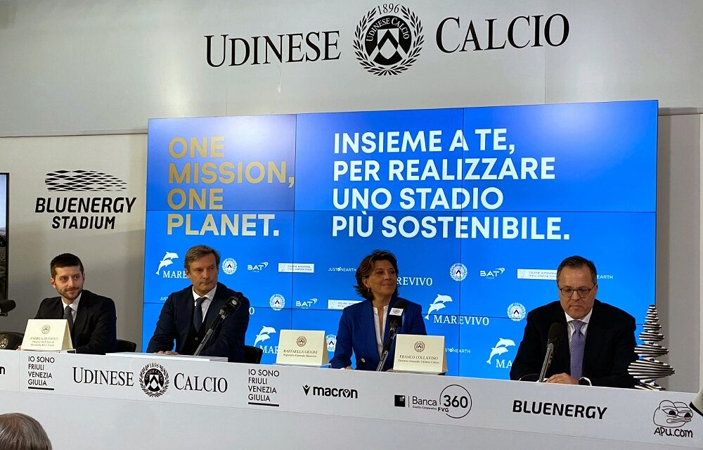 Fondazione Marevivo insieme a BAT Italia e Udinese calcio inaugura il primo settore “senza fumo” al Bluenergy Stadium