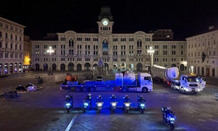 IL BATISCAFO TRIESTE è arrivato nella notte al Museo de Henriquez