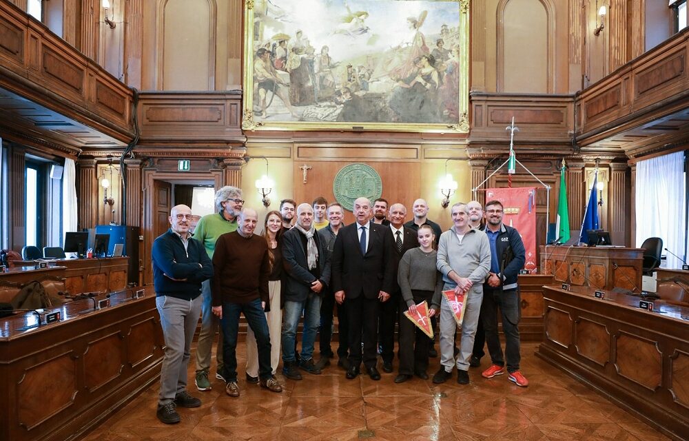 L’ASD BREAK POINT BILLIARD CLUB RICEVUTA NELLA SALA DEL CONSIGLIO COMUNALE