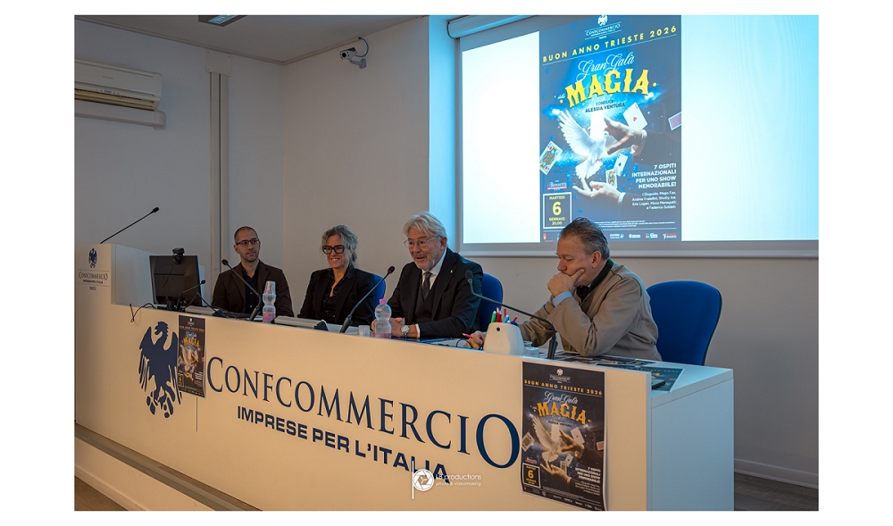 Confcommercio, un Buon Anno Trieste 2026 solidale e “magico”