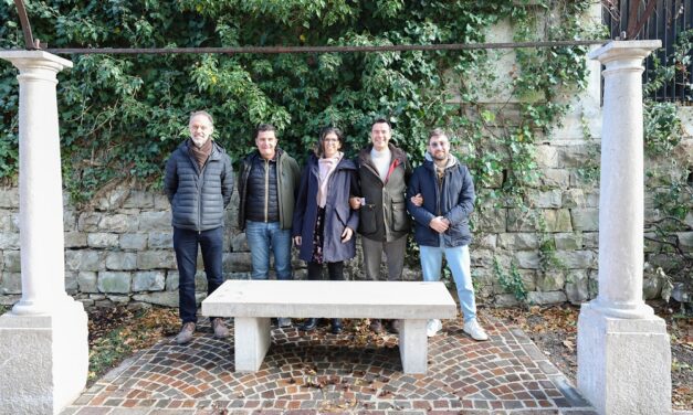 CONCLUSI I LAVORI DI RESTAURO CONSERVATIVO DEL COLONNATO DI VILLA ENGELMANN