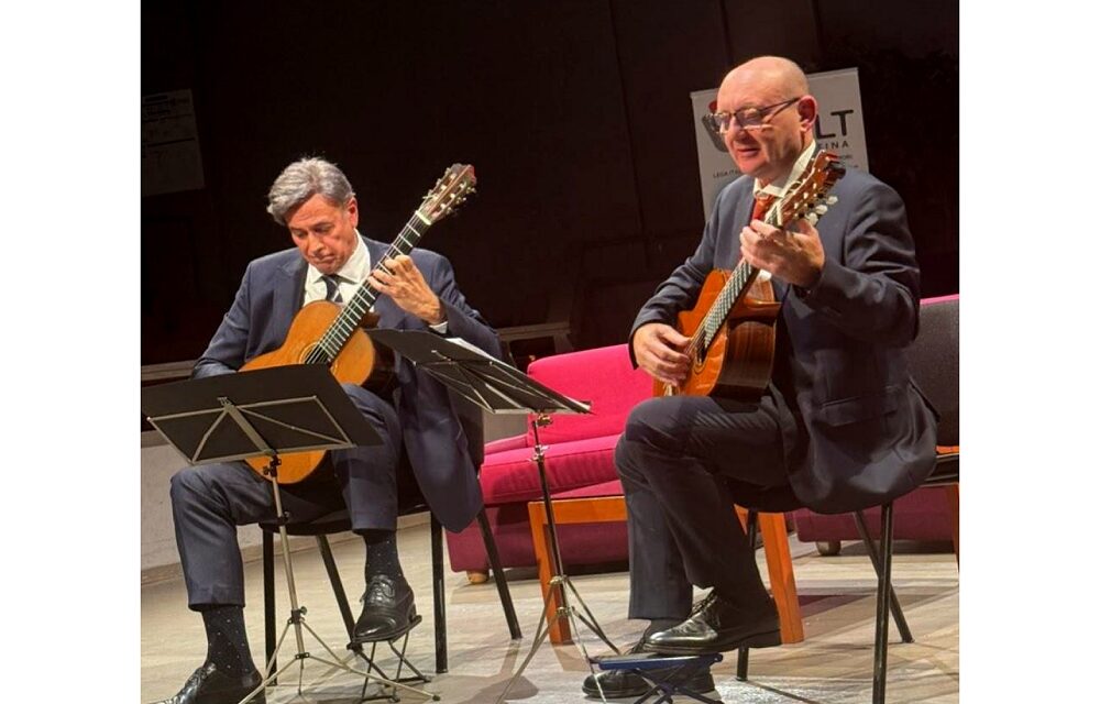 A Palazzo Economo  il Concerto “INCANTI”, Duo Cascioli – Corona alle chitarre