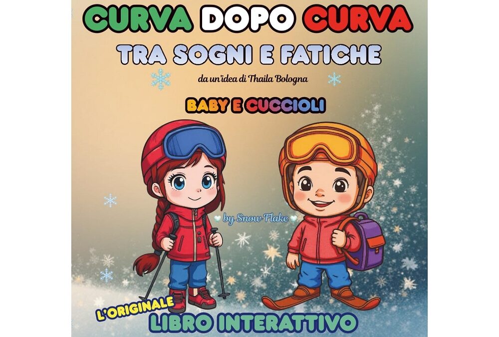 Dagli sci alla penna: “Curva dopo curva – Tra sogni e fatiche” il libro interattivo di Thaila Bologna