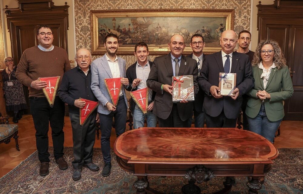 IL SINDACO ROBERTO DIPIAZZA ED IL VICESINDACO SERENA TONEL HANNO RICEVUTO UNA DELEGAZIONE DEL COMUNE DI GAIARINE, IN VISITA NEI LUOGHI DELLA MEMORIA DELL’ESODO GIULIANO-DALMATA