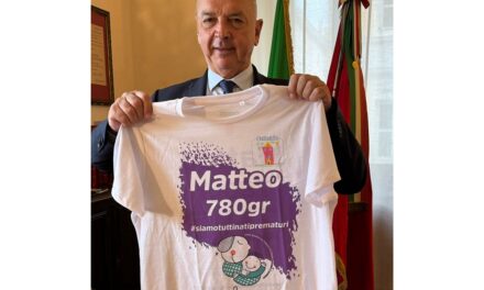 IL SINDACO DIPIAZZA PARTECIPA ALLA GIORNATA MONDIALE DELLA PREMATURITÀ