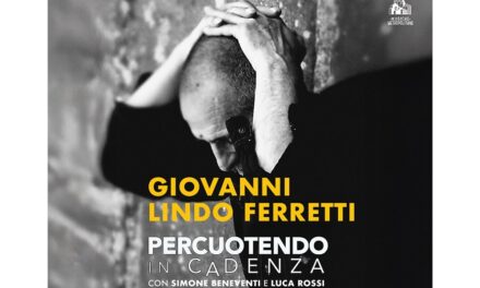 GIOVANNI LINDO FERRETTI annuncia il suo ritorno a teatro con il concerto spettacolo PERCUOTENDO. IN CADENZA