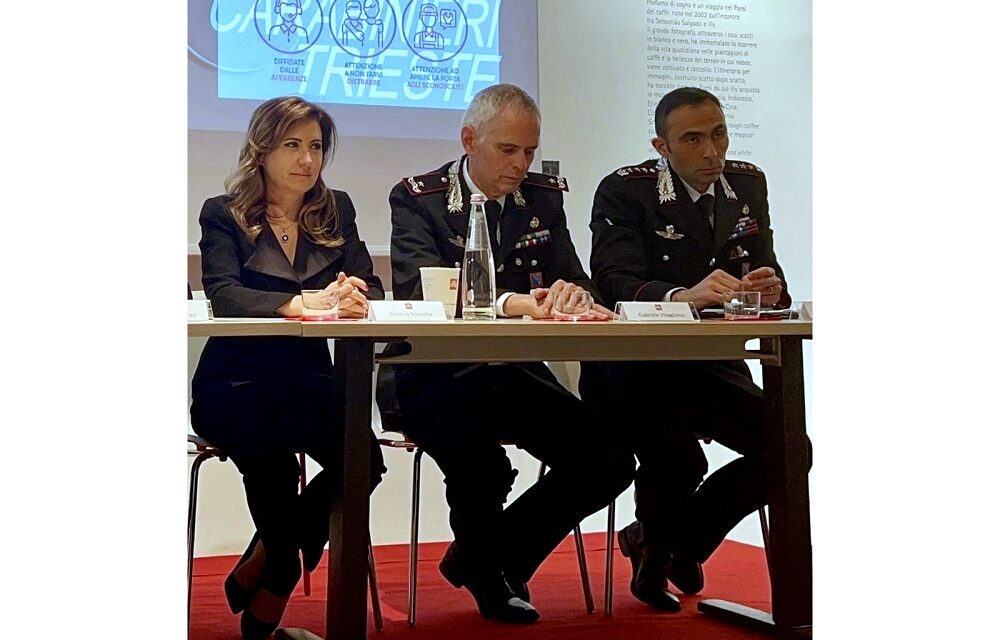25 novembre: illycaffè al fianco dell’Arma dei Carabinieri per prevenire e combattere la violenza contro le donne