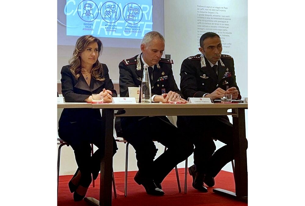 25 novembre: illycaffè al fianco dell’Arma dei Carabinieri per prevenire e combattere la violenza contro le donne