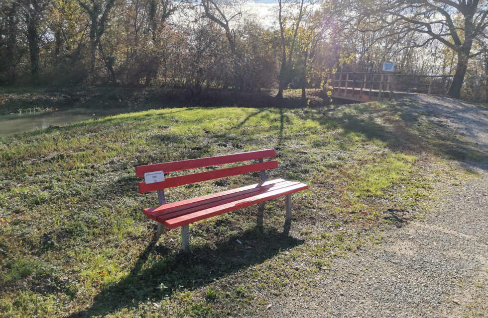 Livenza Tagliamento Acque dice NO alla violenza sulle donne: una panchina rossa per la riflessione e l’impegno