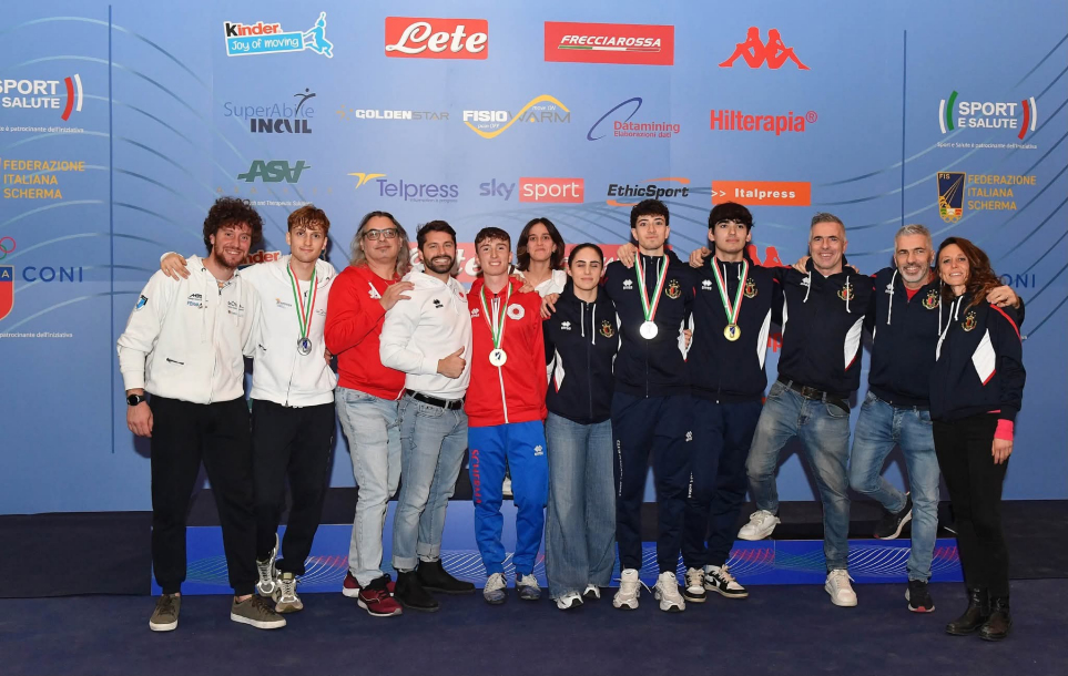 Scherma: Luca Iogna Prat protagonista assoluto alla Prima Prova Nazionale U20 di Spada a Roma