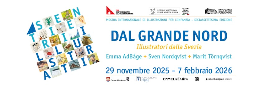 “SENTIERI ILLUSTRATI” CON LA MOSTRA “DAL GRANDE NORD. ILLUSTRATORI DALLA SVEZIA” A CASA ZANUSSI – GALLERIA SAGITTARIA