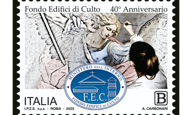 Emesso francobollo per il Fondo Edifici di Culto
