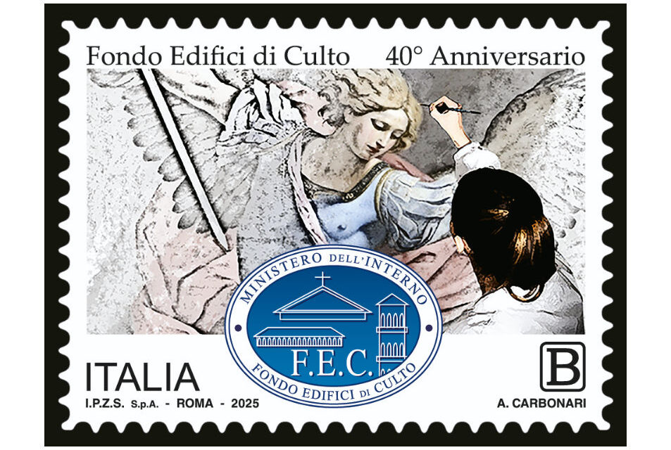 Emesso francobollo per il Fondo Edifici di Culto