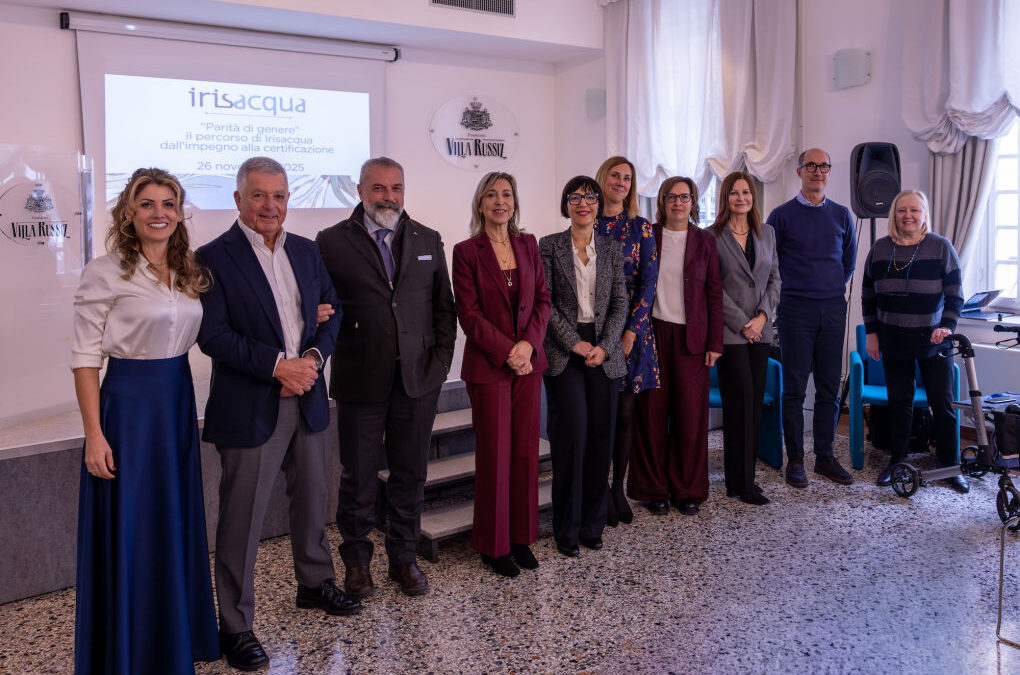 IRISACQUA OTTIENE LA CERTIFICAZIONE DI PARITÀ DI GENERE