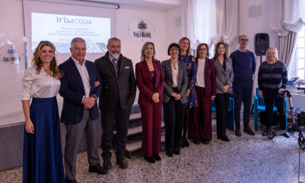 IRISACQUA OTTIENE LA CERTIFICAZIONE DI PARITÀ DI GENERE