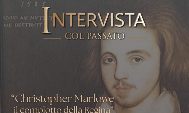 “Intervista col Passato: Christopher Marlowe… il complotto della Regina” al Coffee Tea & Cocktail del DoubleTree Hilton Trieste