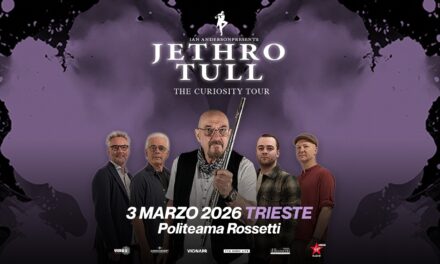 JETHRO TULL annunciano due nuovi concerti del “The Curiosity Tour”: il 3 marzo 2026 live al Politeama Rossetti, unica data per il Nordest