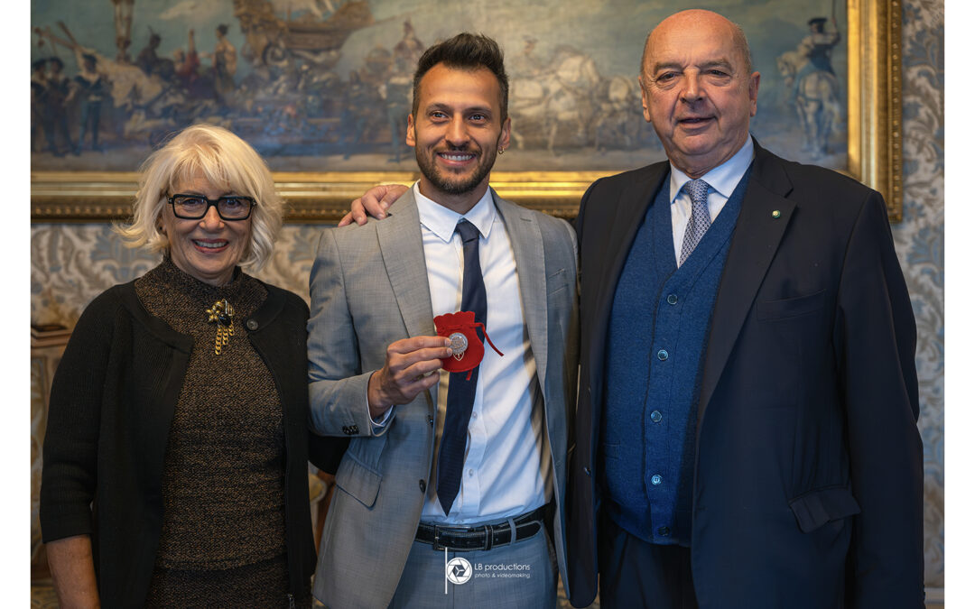 IL SINDACO HA CONFERITO UN RICONOSCIMENTO A MATTHIAS LODI, VINCITORE DEL CAMPIONATO GT CUP