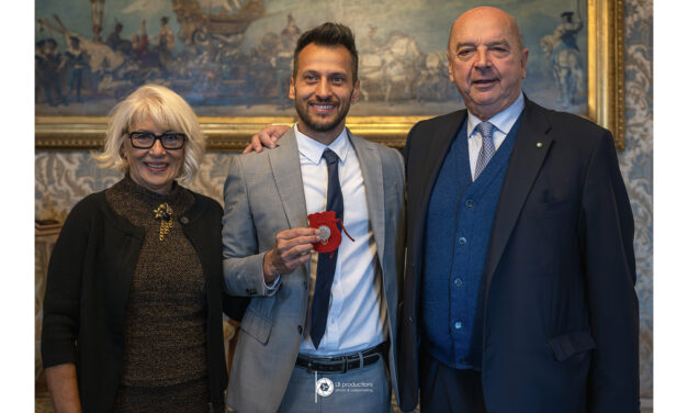 IL SINDACO HA CONFERITO UN RICONOSCIMENTO A MATTHIAS LODI, VINCITORE DEL CAMPIONATO GT CUP