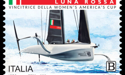 POSTE ITALIANE: emessi francobolli per la vittoria di Luna Rossa a Women’s America’s Cup e Youth America’s Cup
