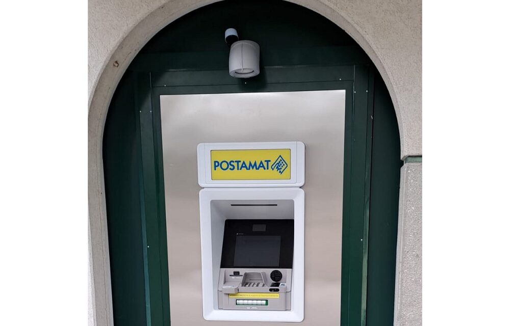 NELL’UFFICIO POSTALE DI MOIMACCO UNO SPORTELLO AUTOMATICO POSTAMAT