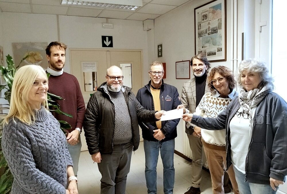 Donazione della Fondazione Frausin alla casa di riposo di Muggia