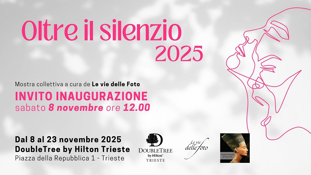 Torna “Oltre Il Silenzio”, L’evento artistico benefico a favore del Centro Antiviolenza GOAP di Trieste con oltre sessanta artisti de Le vie delle Foto