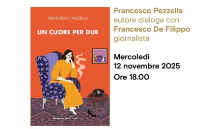 Francesco Pezzella presenta il suo libro “Un cuore per due” (Morganti editore) all’Antico Caffè San Marco