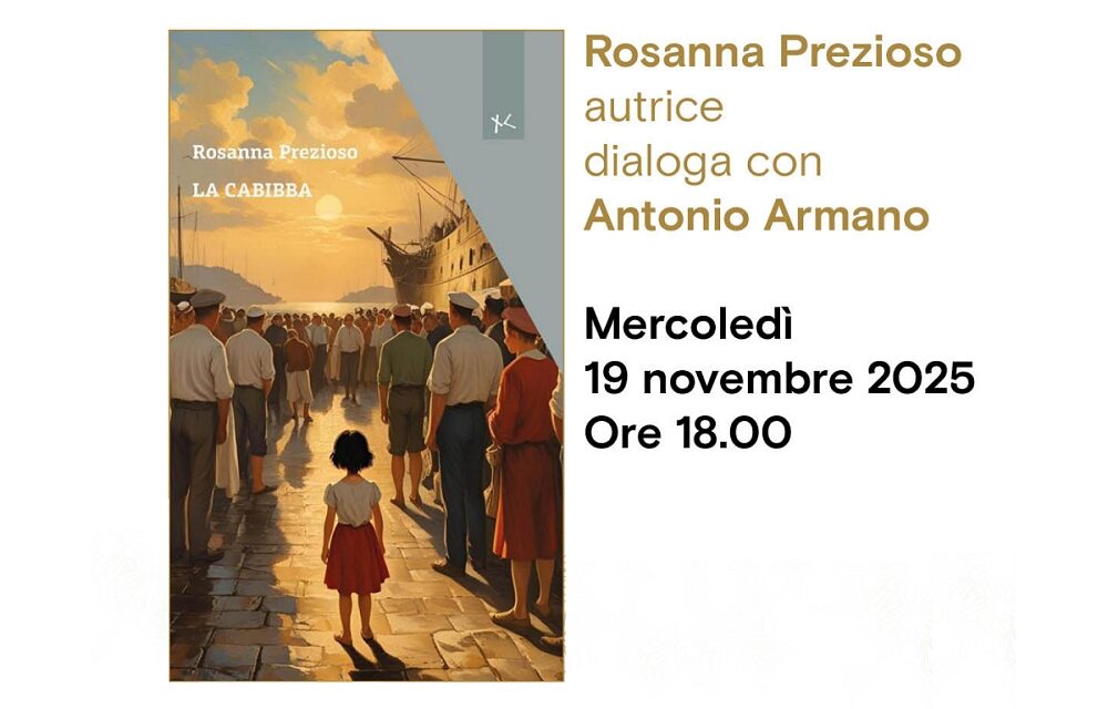 Rosanna Prezioso presenta il suo libro “La cabibba” all’Antico Caffè San Marco
