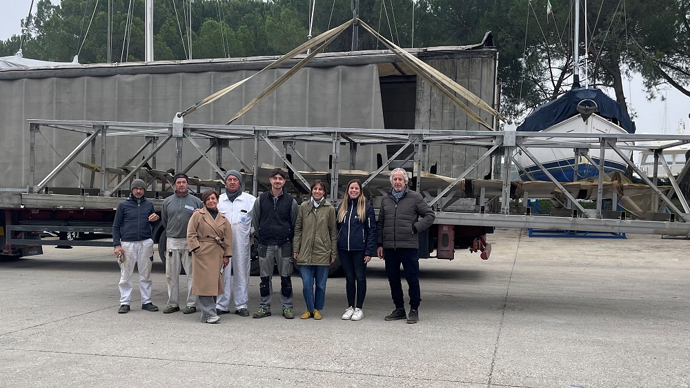Il relitto medievale del fiume Stella presso i Cantieri Marina San Giorgio