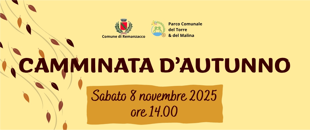 Remanzacco celebra l’autunno con una camminata nel Parco