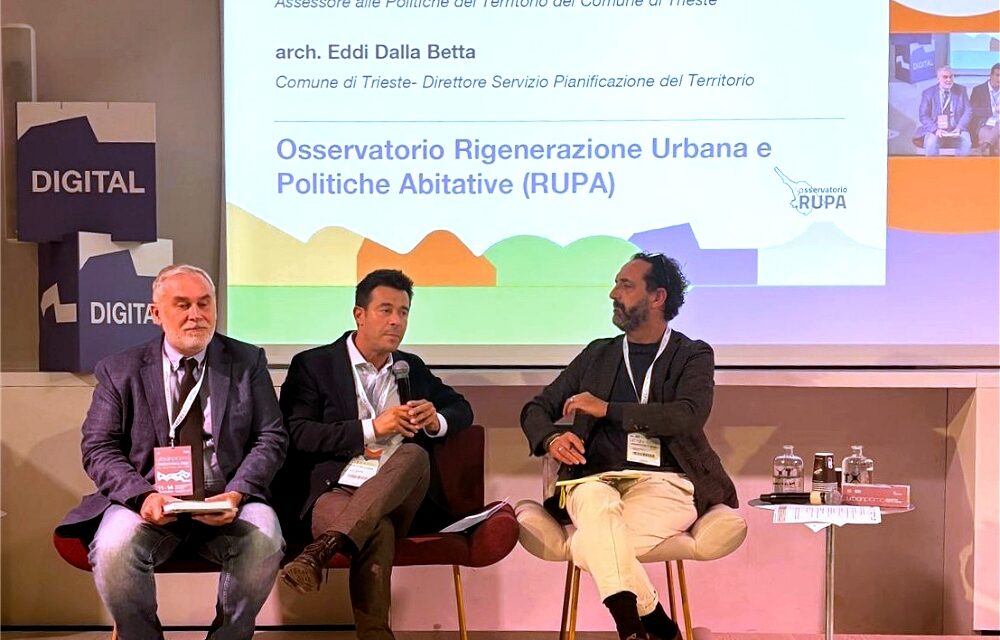LE AGENDE URBANE IN ITALIA: IL COMUNE DI TRIESTE HA PRESENTATO L’ESPERIENZA DELL’OSSERVATORIO RIGENERAZIONE URBANA E POLITICHE ABITATIVE