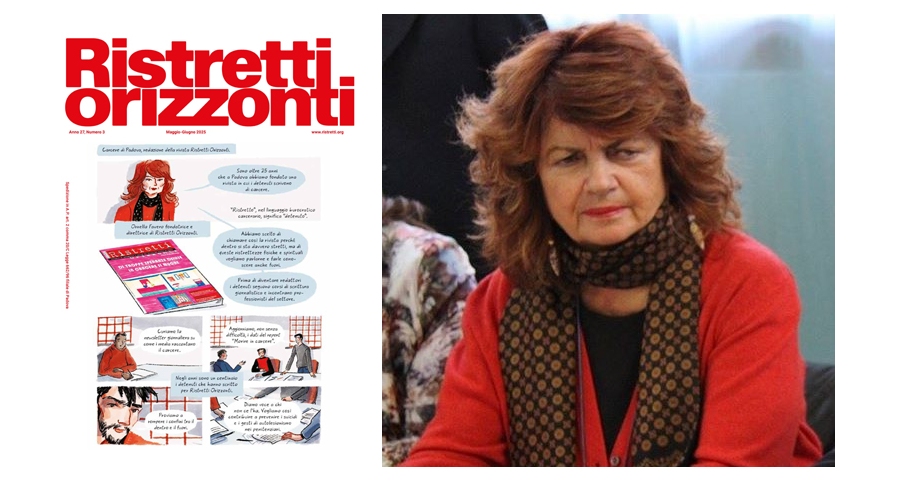 VOCI OLTRE IL MURO: Ornella Favero, la direttrice di Ristretti orizzonti, la rivista della Casa di reclusione di Padova, sarà a Trieste