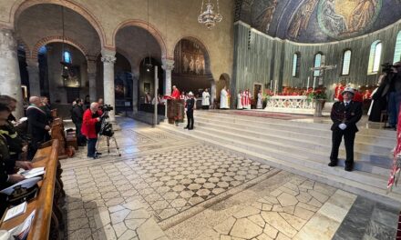 SOLENNE PONTIFICALE DI SAN GIUSTO, PATRONO DI TRIESTE, E 107° ANNIVERSARIO DELLA REDENZIONE DELLA CITTÀ ALL’ITALIA