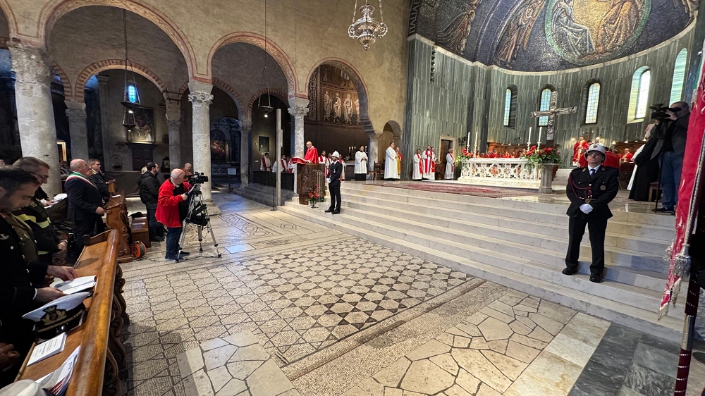 SOLENNE PONTIFICALE DI SAN GIUSTO, PATRONO DI TRIESTE, E 107° ANNIVERSARIO DELLA REDENZIONE DELLA CITTÀ ALL’ITALIA