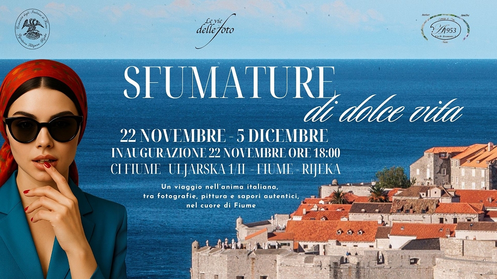 Sfumature di Dolce Vita a Fiume 2025: la nuova tappa internazionale della mostra fotografica e pittorica dedicata all’anima italiana che parte da Trieste