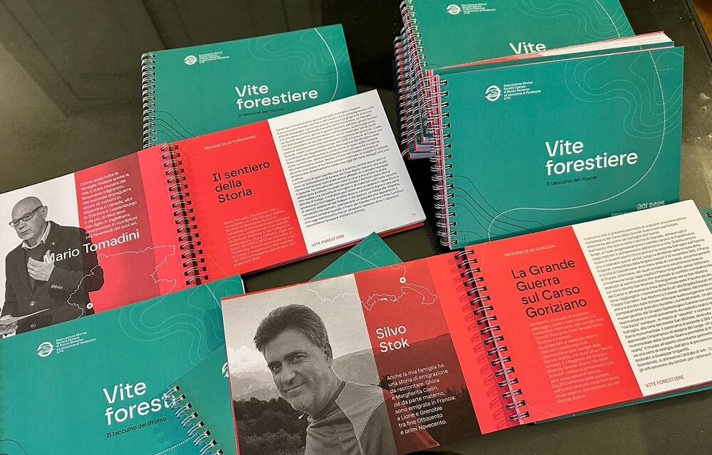 LA SOMSI PORDENONE PRESENTA LA GUIDA “VITE FORESTIERE – IL TACCUINO DEL RITORNO”: ITINERARI ED ESPERIENZE NEL FRIULI VENEZIA GIULIA, SULLE TRACCE DELL’EMIGRAZIONE E DEL “TURISMO DELLE RADICI”