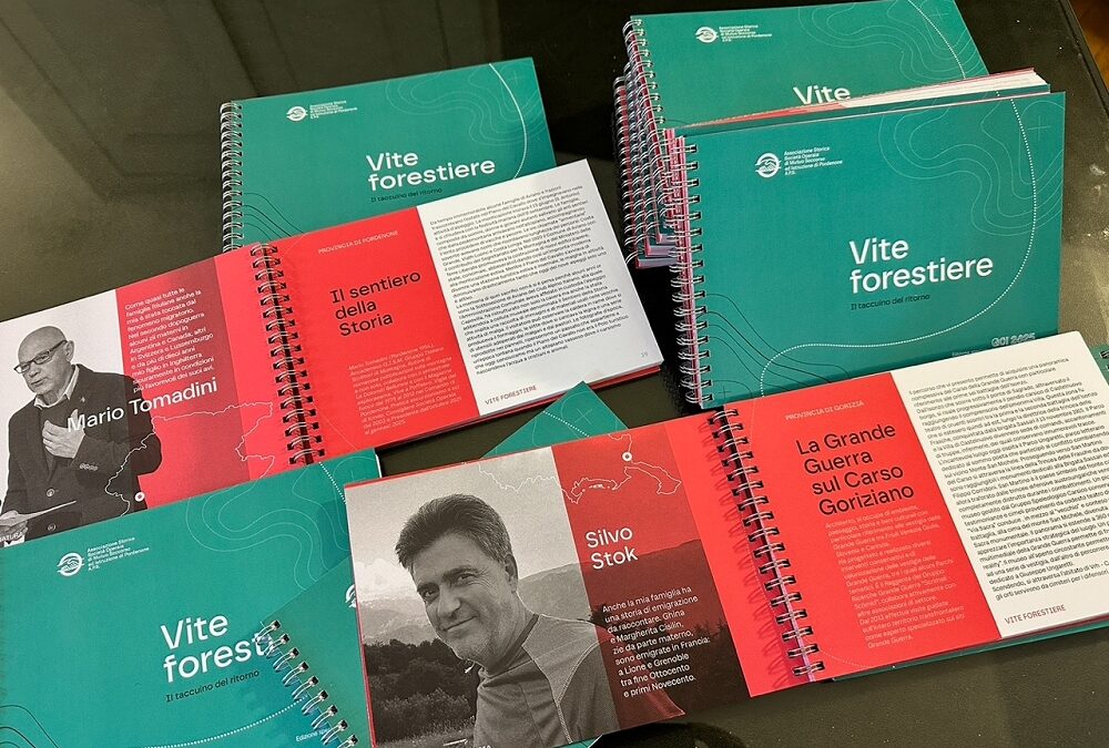 La Somsi presenta la guida “Vite forestiere – il taccuino del ritorno”: itinerari ed esperienze nel Friuli Venezia Giulia, sulle tracce dell’emigrazione e del “turismo delle radici”