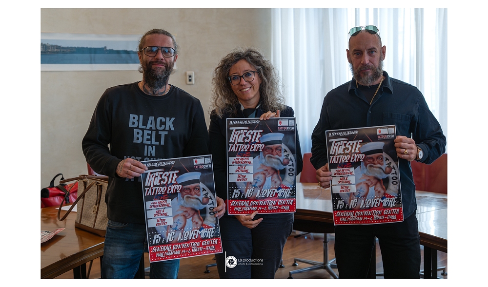 TRIESTE TATTOO EXPO: 15-16 NOVEMBRE AL GENERALI CONVENTION CENTER