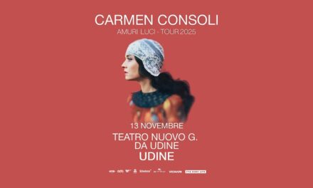 CARMEN CONSOLI al Teatro Nuovo Giovanni da Udine con “Amuri Luci”