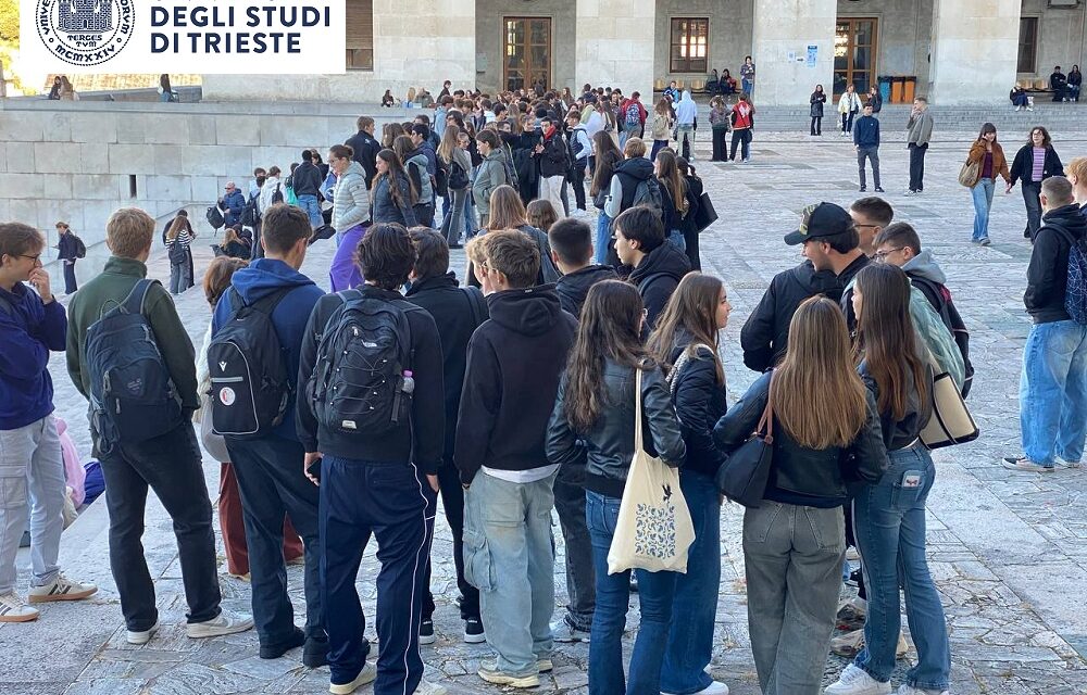 Mai così tanti: all’Università di Trieste sono 4.441 gli immatricolati 2025-‘26 alle Triennali e Lauree Magistrali a ciclo unico