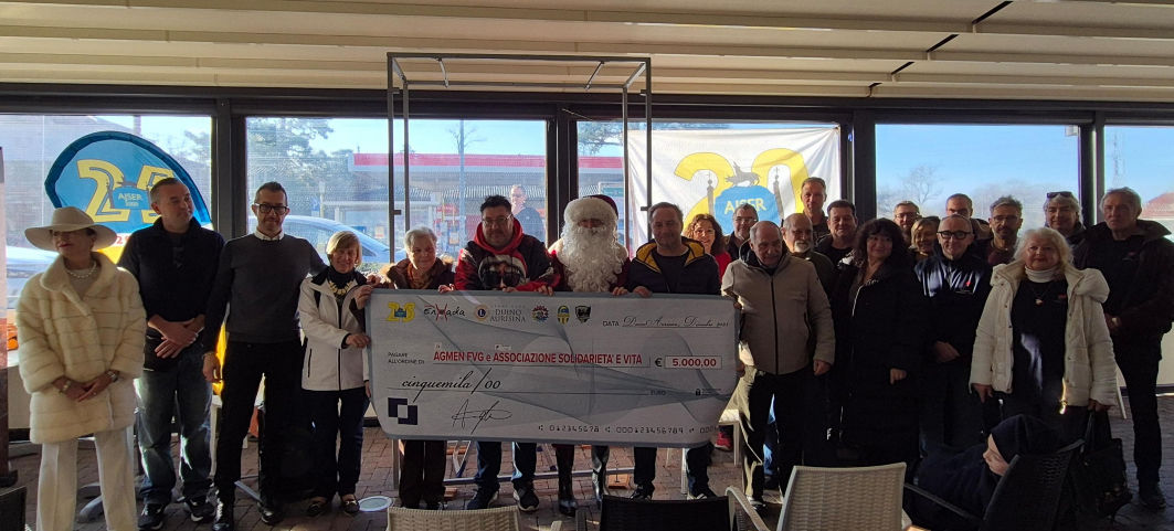 Una mattinata di Natale, solidarietà e comunità: consegnati gli assegni del ricavato della 38ª Aurisina Cup