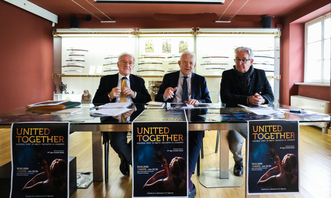 IL 5 GENNAIO ALLE 20.30 AL POLITEAMA ROSSETTI IL CONCERTO DI APERTURA DELLA STAGIONE 2026 “UNITED TOGETHER”