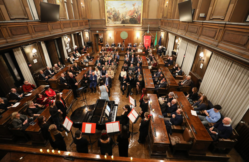 IL CONCERTO “NOTE DI NATALE” NELLA SALA DEL CONSIGLIO COMUNALE