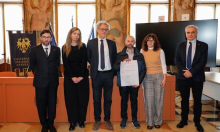 UNIVERSITA’ DI UDINE: A MATTEO TOMASI LA LAUREA ALLA MEMORIA IN SCIENZE E TECNOLOGIE MULTIMEDIALI
