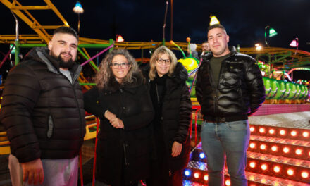 IL VICESINDACO SERENA TONEL HA INAUGURATO IL LUNA PARK NATALIZIO ALLESTITO IN PIAZZALE DELLE PUGLIE