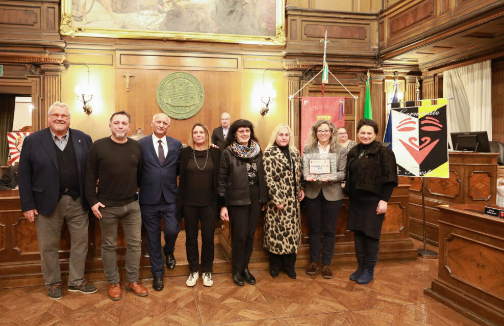 NELLA SALA DEL CONSIGLIO COMUNALE SI SONO SVOLTE LE PREMIAZIONI DEL CARNEVALE DI TRIESTE 2025