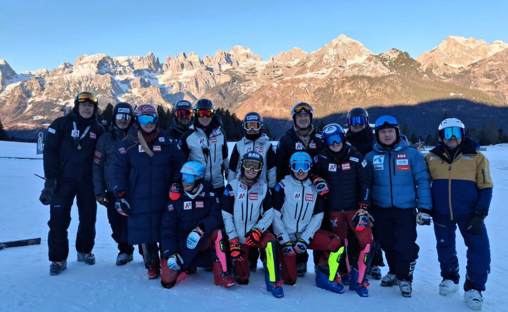 MILANOCORTINA2026: la nazionale norvegese di sci alpino torna in Paganella, in Trentino nasce Casa Norvegia, al lavoro l’Austria femminile