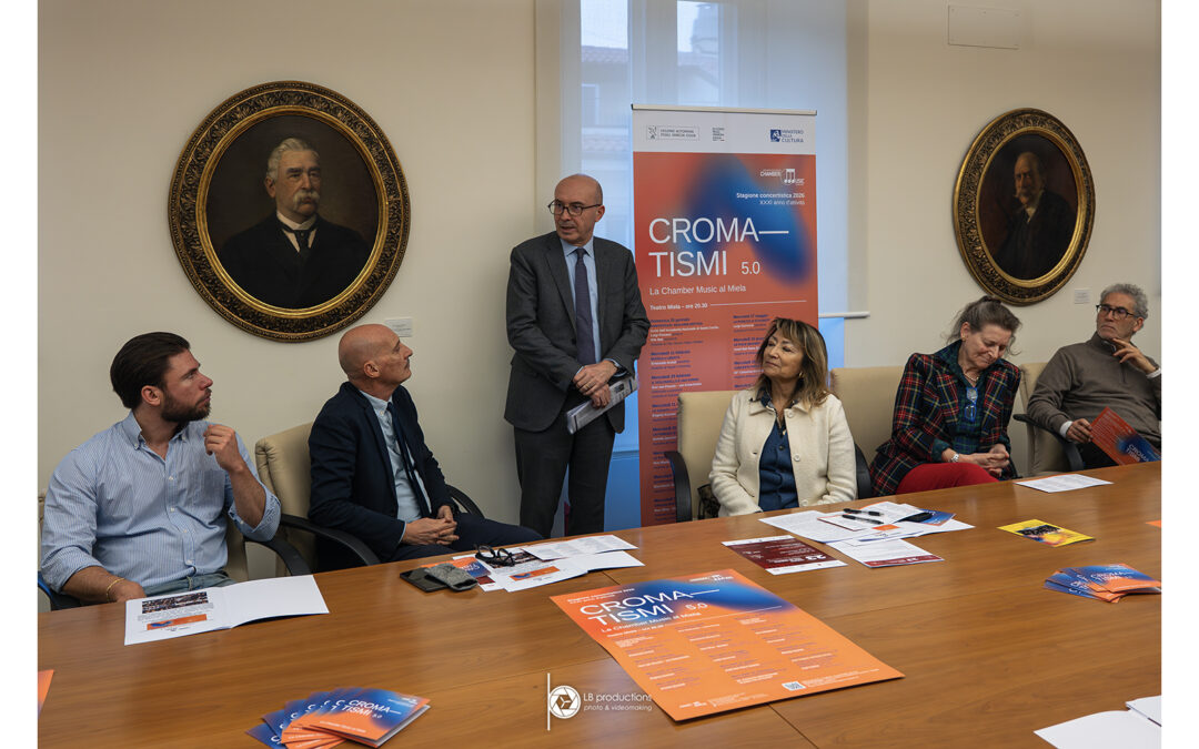CROMATISMI 5.0, PRESENTATA OGGI LA 31^ STAGIONE CAMERISTICA DI TRIESTE